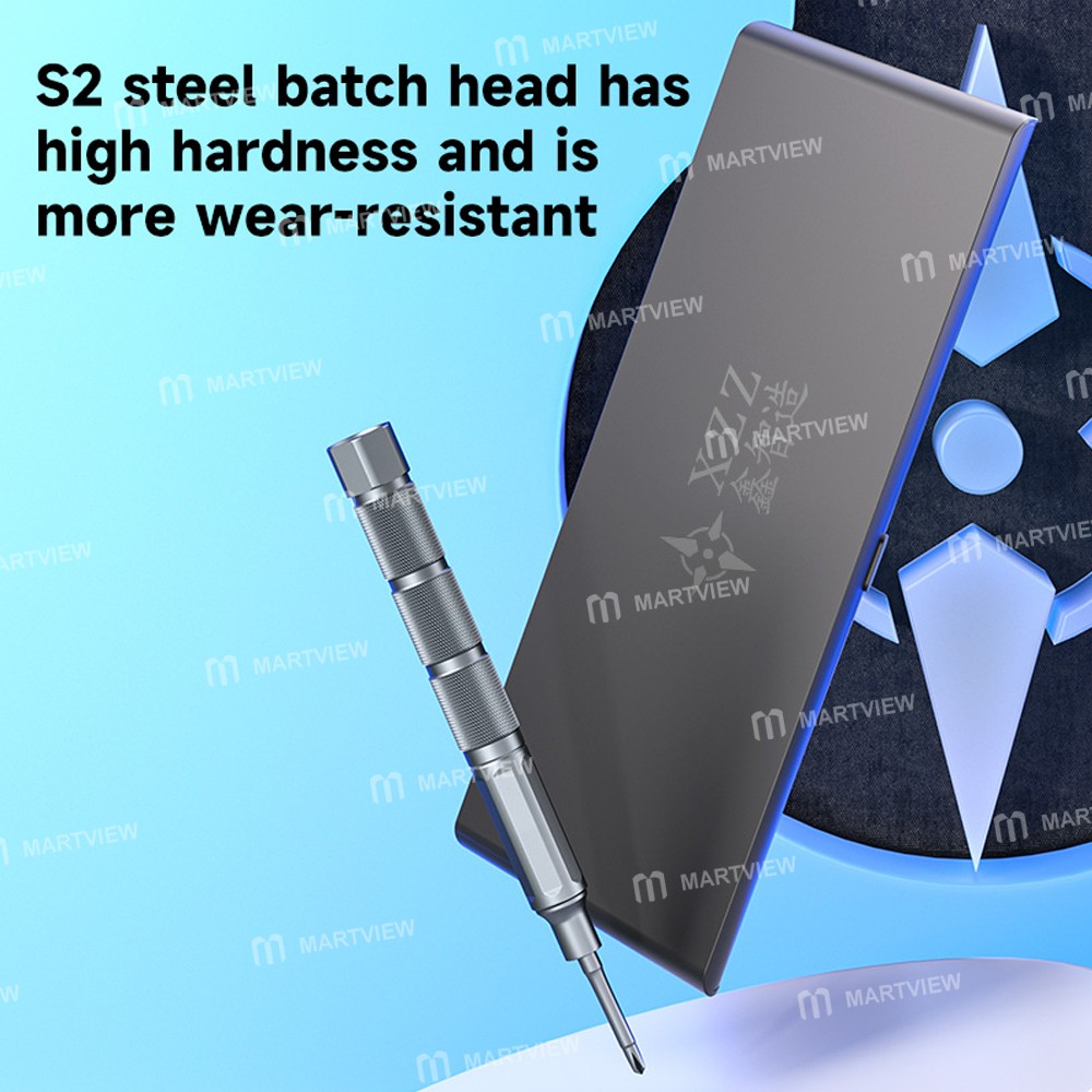 xinzhizao 22-in-1-magnetic-inner-box-design-precision-magnetic-rotary-manual-screwdriver-set-4
