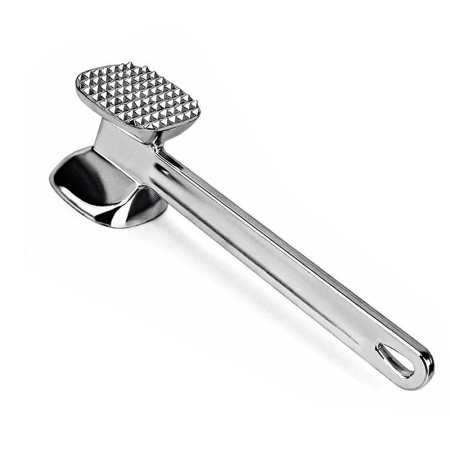 Meat Tenderizer Hammer Tool Dual Sided Meat Mallet with Nails