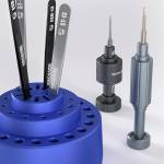 mechanic r38-multifunctional-rotating-plastic-storage-for-screwdriver-tweezers-heating-core-5