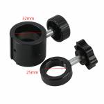 25mm 32mm Fixing Ring for Industrial Stereo Microscope Video Camera Stand Holder Metal Pillar Bar wi
