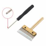 30 / 40 / 60W Short T-type Solder Iron Tip with Blade for Remove Cell Phone Screen UV / LOCA Glue