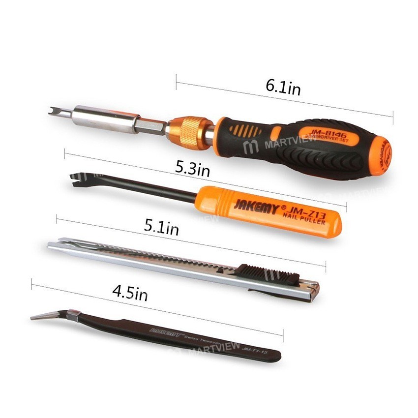 JAKEMY JM-8146 (47 in 1) Multifunctional Household Screwdriver Tools Kit