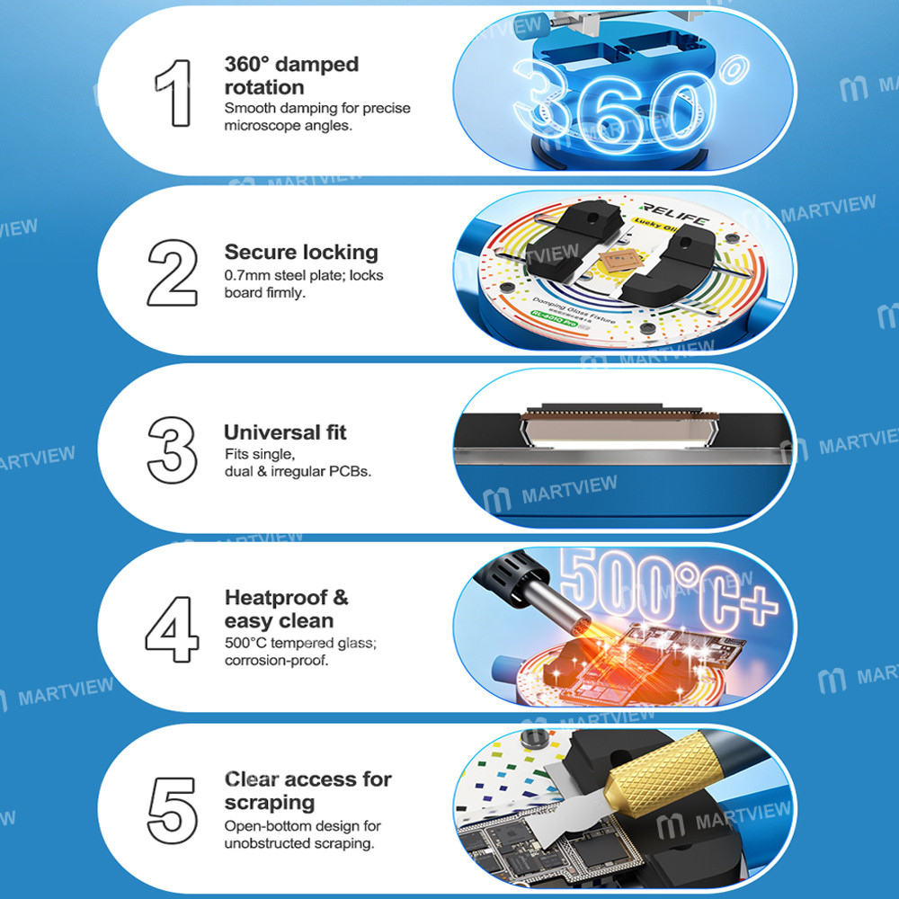relife rl-601q-pro-v20-rotating-damping-tempered-motherboard-repair-glass-fixture-8