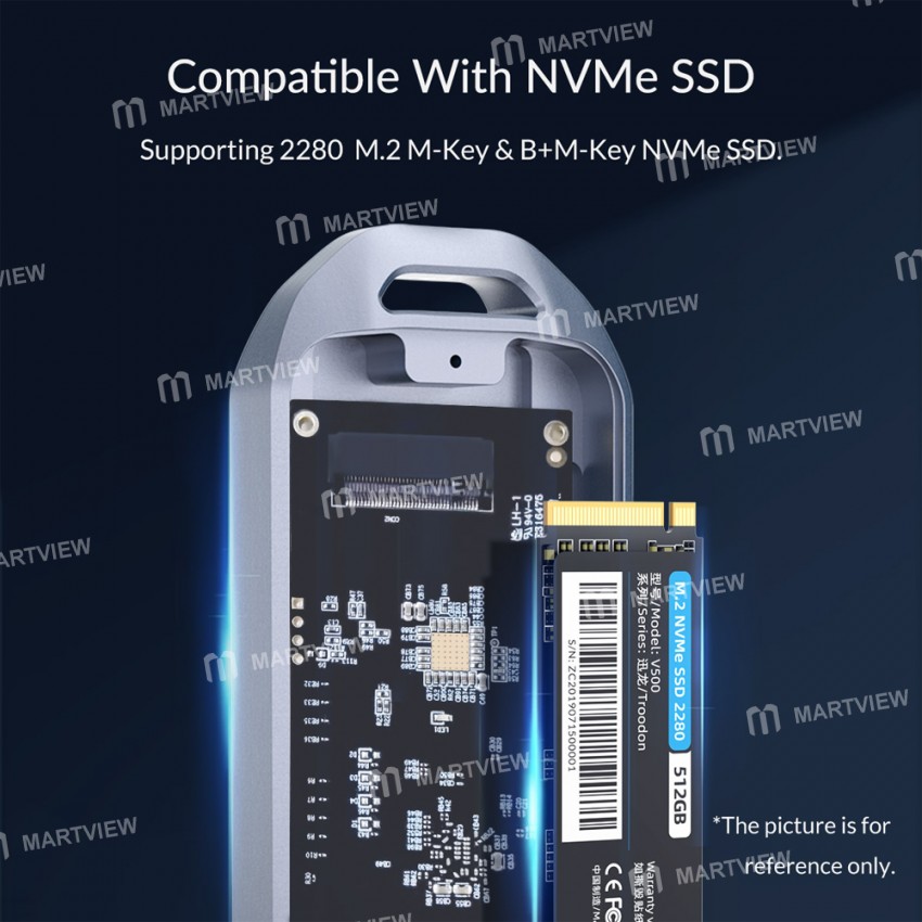 orico m2v02-type-c-usb-40-40gbps-nvme-m2-ssd-case-compatible-with-thunderbolt-3-4-10