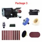 795 Multifunctional Digital Display Small Household Belt Sander for Wood / Metal / Plastic Grinding