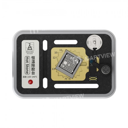 Mega-idea Hot Stone Preheating Platform for iPhone 7-11 Pro Max A10 A11 A12 A13