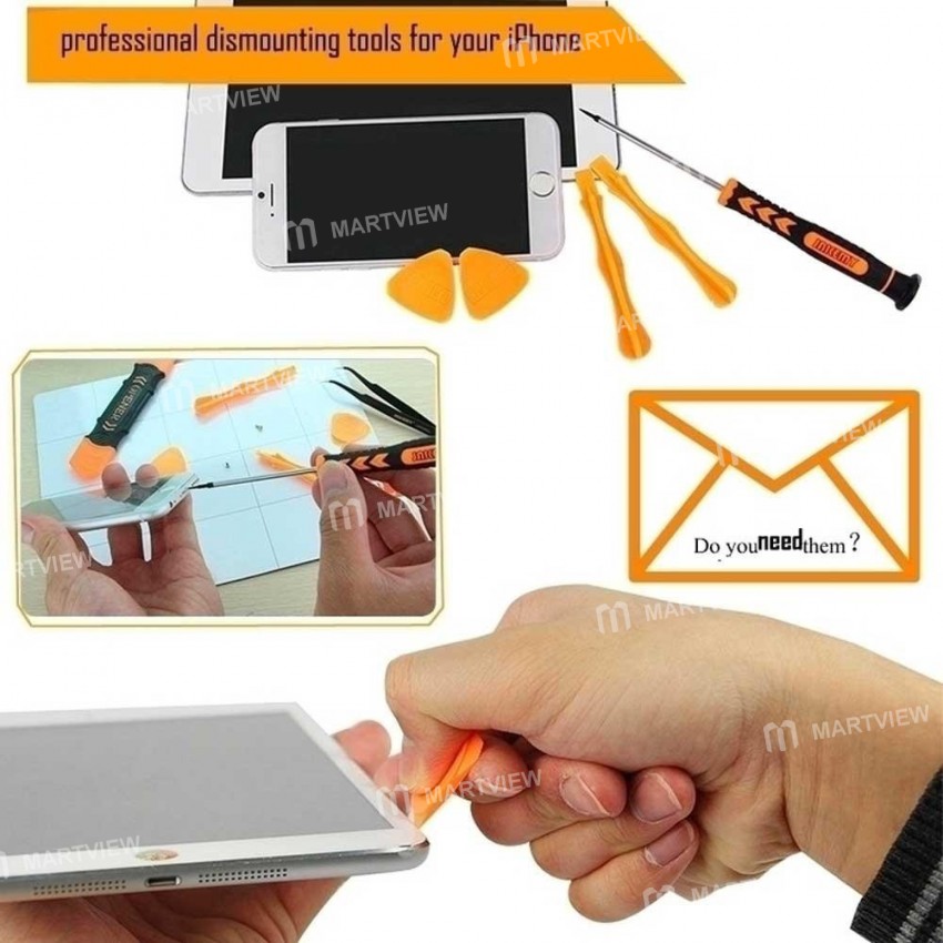 JAKEMY JM-8145 5 in 1 Multifunctional Electronic Repair Tools Kit & Telecommunication Tools Set Comp