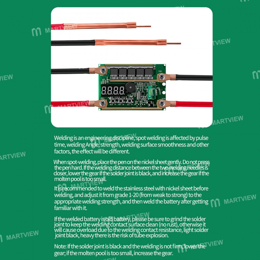 10 15v-18650-lithium-battery-intelligent-digital-spot-welder-diy-full-set-accessories-12