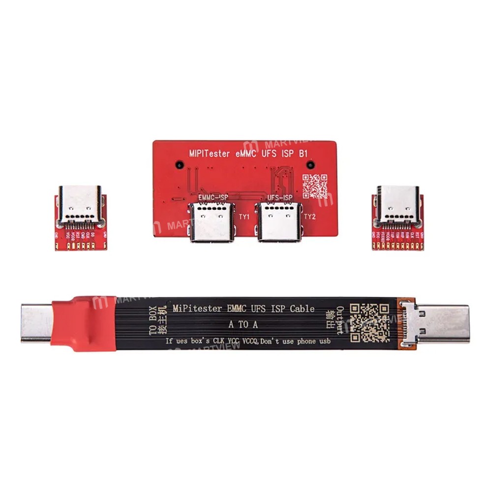 MiPiTester eMMC UFS ISP B1 Adapter and Type-C Connection Kit for MiPi Tester Box
