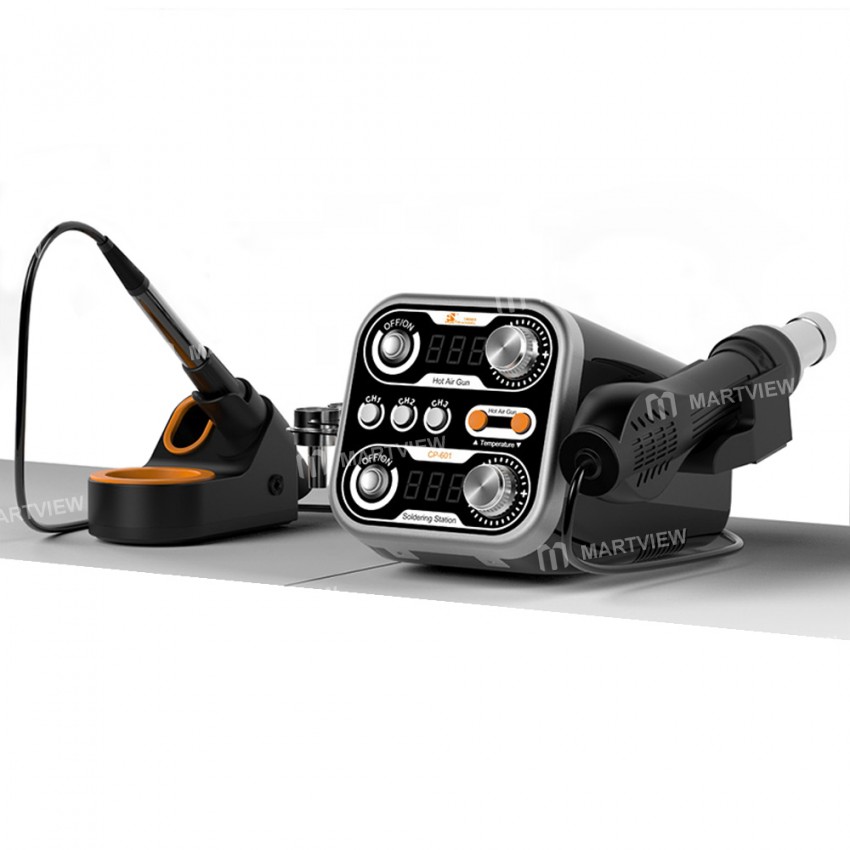 M-Triangel CP-401 / CP-601 2-in-1 Electric Soldering Iron Hot Air Gun Rework Soldering Station