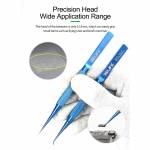 Relife RT-11C RT-15C Precision Titanium Alloy Special Jump Fly Wire Tweezer