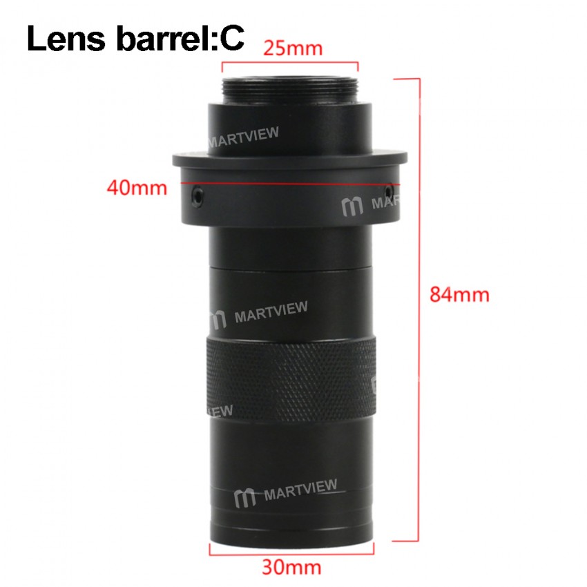 100X 130X C Mount Lens 14MP 1080P 60F / S HDMI VGA Video Camera 56LED Light Digital Microscope Set