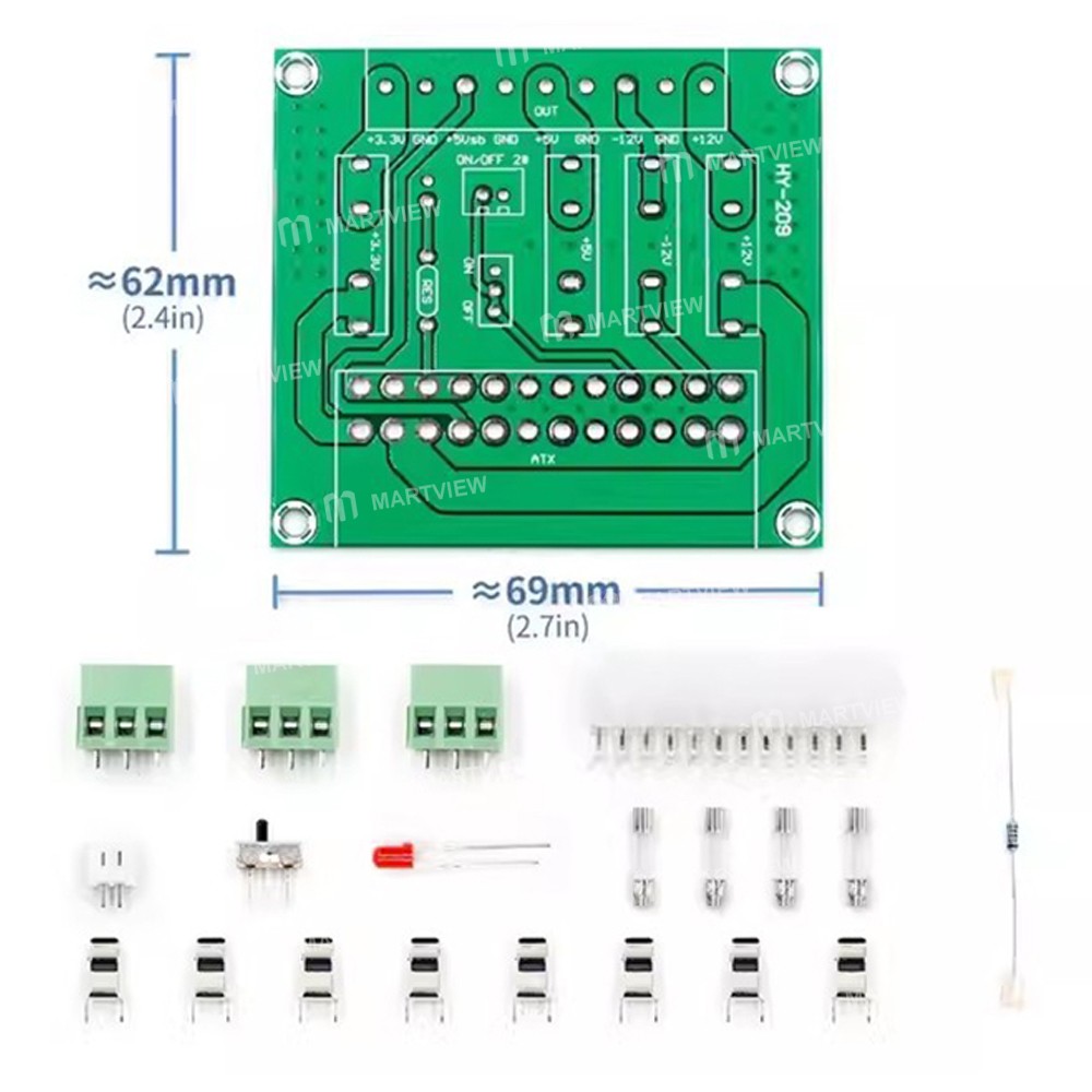 desktop computer-atx-power-adapter-board-for-power-supply-takes-power-7