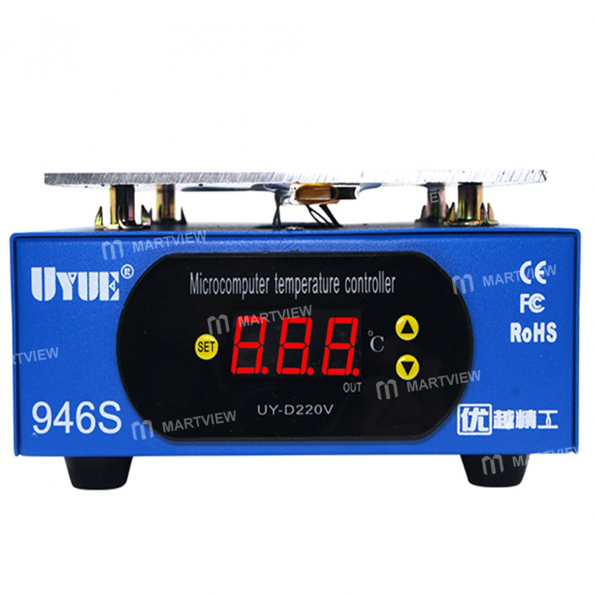 Uyue 946S 110V / 220V 400W Phone LCD Screen Digital Display Preheating Station