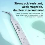 xzz ss-15-weak-magnetic-stainless-steel-super-hard-special-curve-tip-tweezers-6