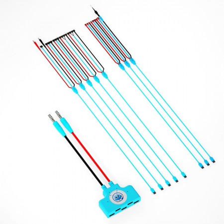 MaAnt KJ-01 DC Power Supply Boot Testing Cable for iPhone 6G to 14PM and Most Android Phones