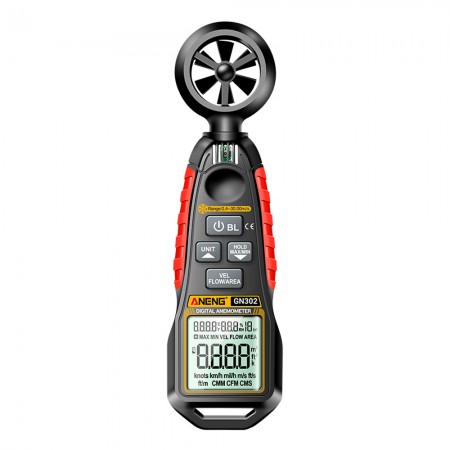 Aneng GN302 Handheld High Accuracy Multifunction Digital Anemometer
