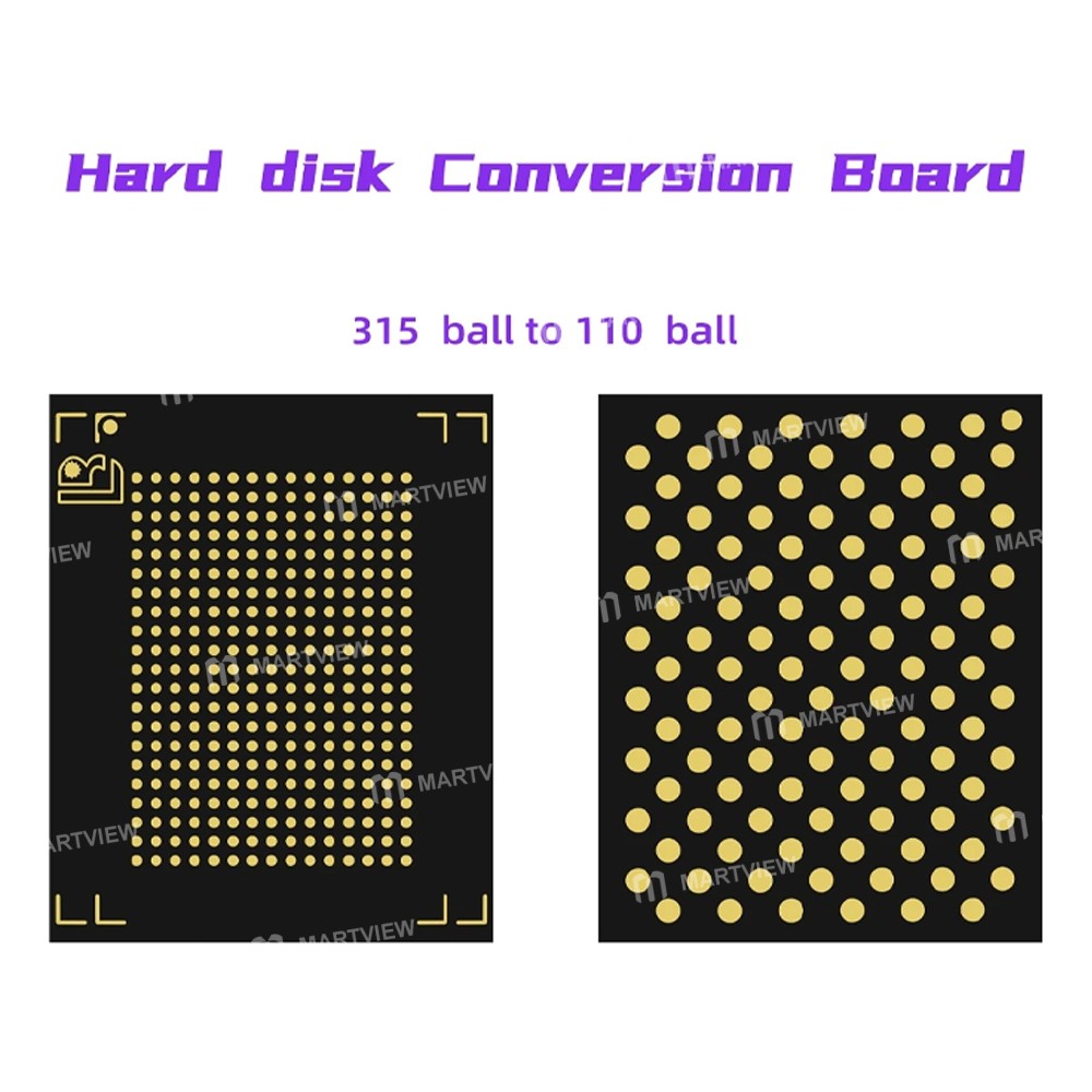 luban bga315-to-bga110-nand-conversion-board-for-iphone-ipad-mac-hard-disk-1