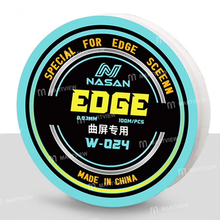 Nasan W-024 100M Curved Screen Cutting Diamond Wire for LCD Display Screen Separator Repair