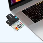 Rocketek RT-SCR10 High-Performance USB2.0 Smart Card Reader for Desktop and Mobile Devices