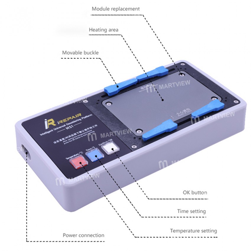 Mijing iRepair MS1 Intelligent Universal Desoldering Platform for Android Phones