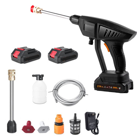 Cordless Pressure Washer 120PSI Portable Handheld Pressure Cleaner with Battery and Charger