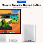 orico m435-minitower-m2-ssd-35-inch-hard-drive-enclosure-hybrid-storage-for-mac-mini-2024-3