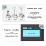 Quick 8786D+ 2-in-1 Soldering Iron Hot Air Gun Lead-free Smart Digital Display Rework Station