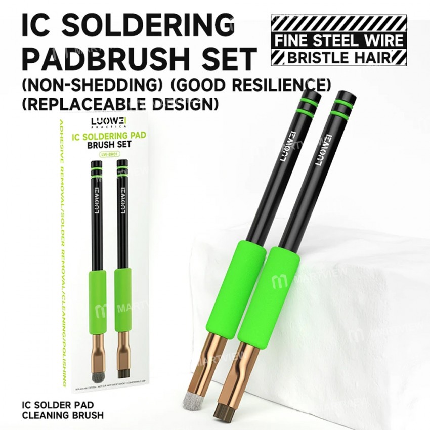 luowei lw-br01-motherboard-ic-chip-solder-pad-glue-removal-cleaning-brush-set-5