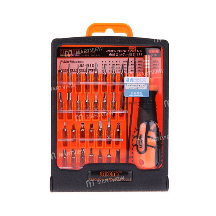 JAKEMY JM-8100 (32 in 1) Interchangeable Professional Screwdriver Set