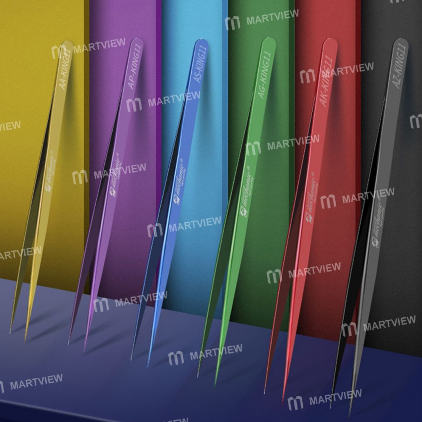 Mechanic Ultra Fine High Precision Tweezers SMD Tweezer for Phone Motherboard Repair Tools
