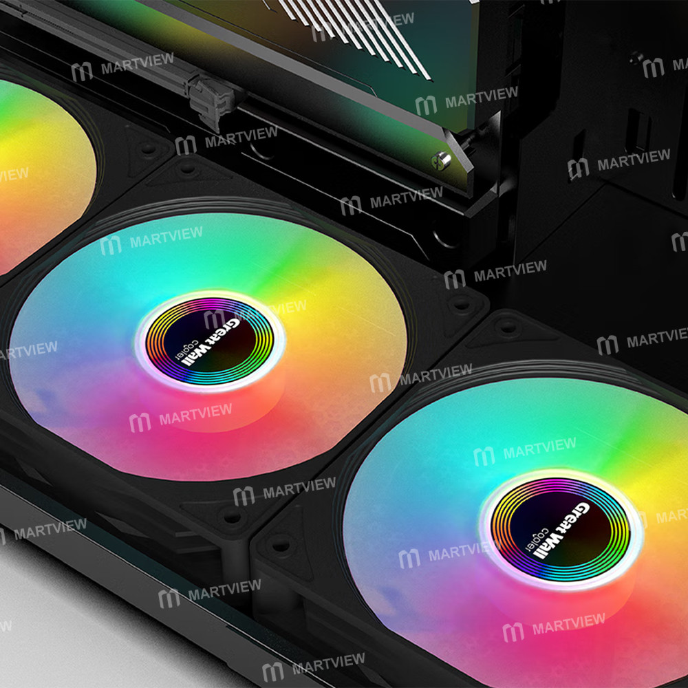 great wall-archimedes-x120-rgb-fixed-color-edition-4-pin-12cm-minimalist-non-illuminated-cooling-fan