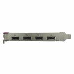 Yeston RX550 2G / 128bit / GDDR5 Multi-screen Graphics Card Support Split Screen with 4 HD Output Po