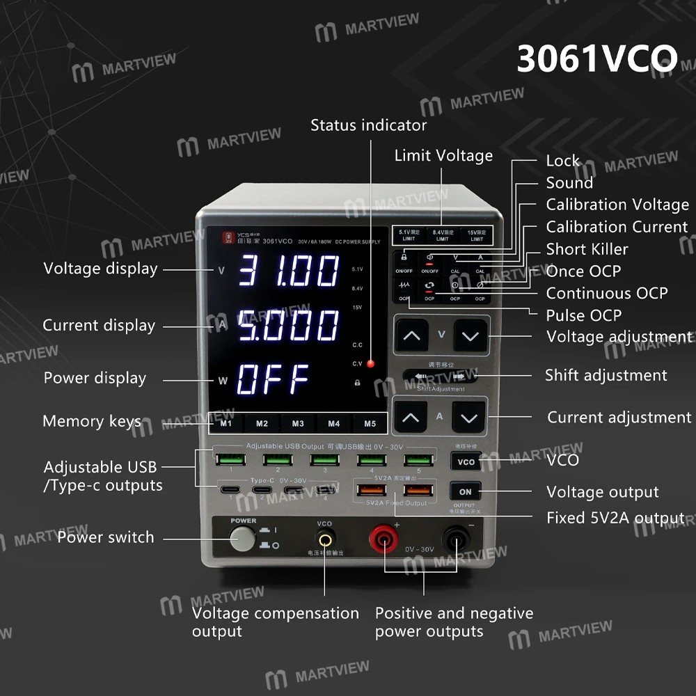 ycs 3061vco-30v-6a-adjustable-digital-display-dc-power-supply-with-ocp-protection-5