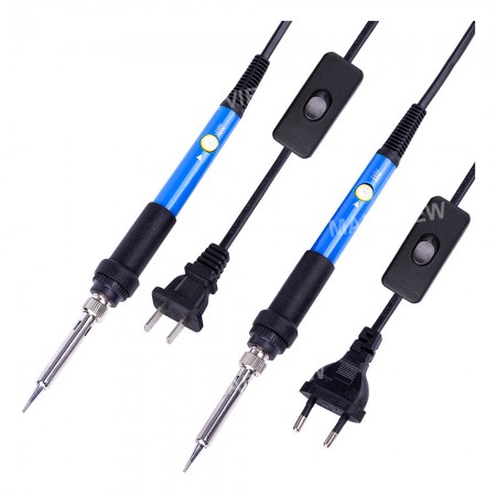 60W Adjustable Temperature Electric Soldering Iron with Switch