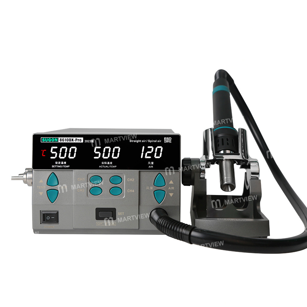 sugon 8610dx-pro-1000w-high-power-heat-gun-digital-display-desoldering-rework-station-2