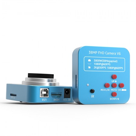 Kailiwei CCD-638 38MP 1080P HD HDMI Interface CCD Microscope Industrial Camera