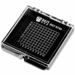 BST-R760 Mini Anti-static Transparent Self-adsorbing Chip Plastic Box for CPU Component Storage