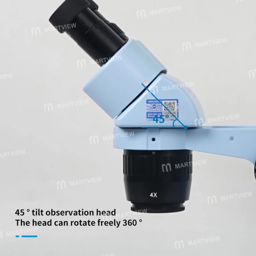 sunshine st6024-b1-07-45x-continuous-zoom-binocular-hd-stereo-microscope-with-b1-base-6