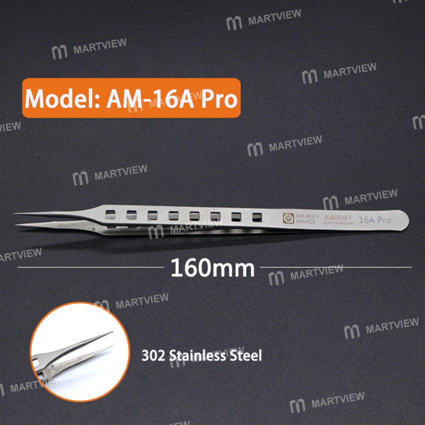 Amaoe High-quality Jump Wire Tweezer Professional for Mobile Phone Mainboard Repair Tool