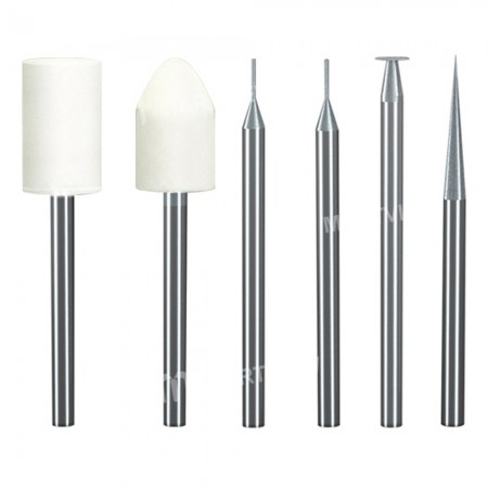 0.2 / 0.6 / 0.8 / 2.5 / 4 / 8mm Grinding Head for MaAnt D1 / SG-02 Grinding Polishing Pen - 5Pcs