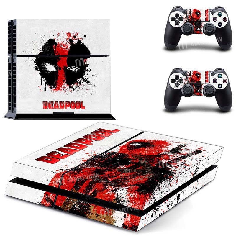 Decal Vinyl Skin Protection Sticker for Playstation 4 console & Controller