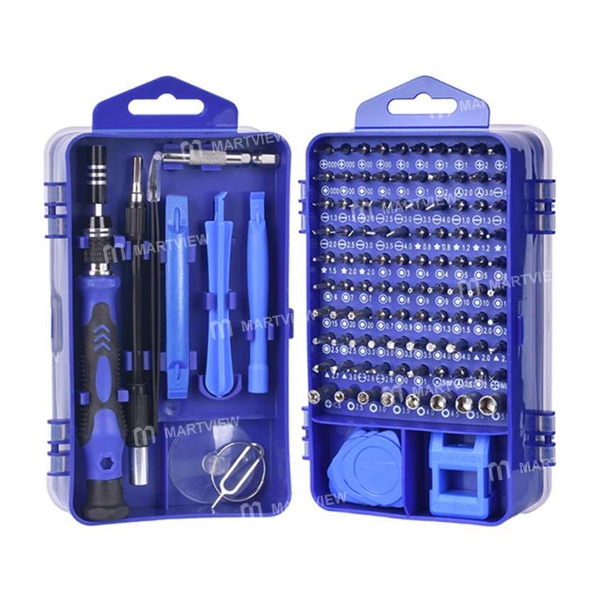 115-in-1 Magnetic Precision Screwdriver Set for Phone PC Clocks and Watches Repair