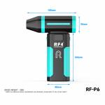 rf4 rf-p6-portable-rechargeable-mini-violent-dust-fan-with-outdoor-night-light-7