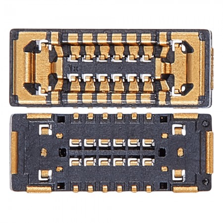 12-Pin Inductor Environment Light Sensor FPC Connector for iPhone 15 Pro / 15 Pro Max - 2Pcs