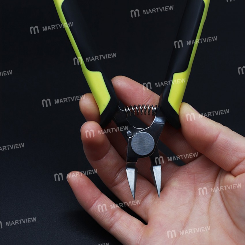 B&R TS-140 5-inch Precision Carbon Steel Cutting Pliers for Mobile Phone Repair