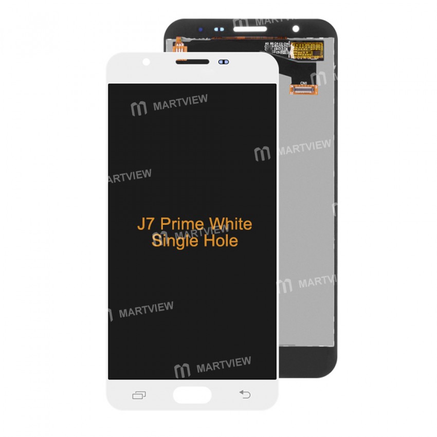 ISP LCD Display Touch Screen Digitizer Assembly Replacement for Samsung J7 Prime 2016 G610F - White