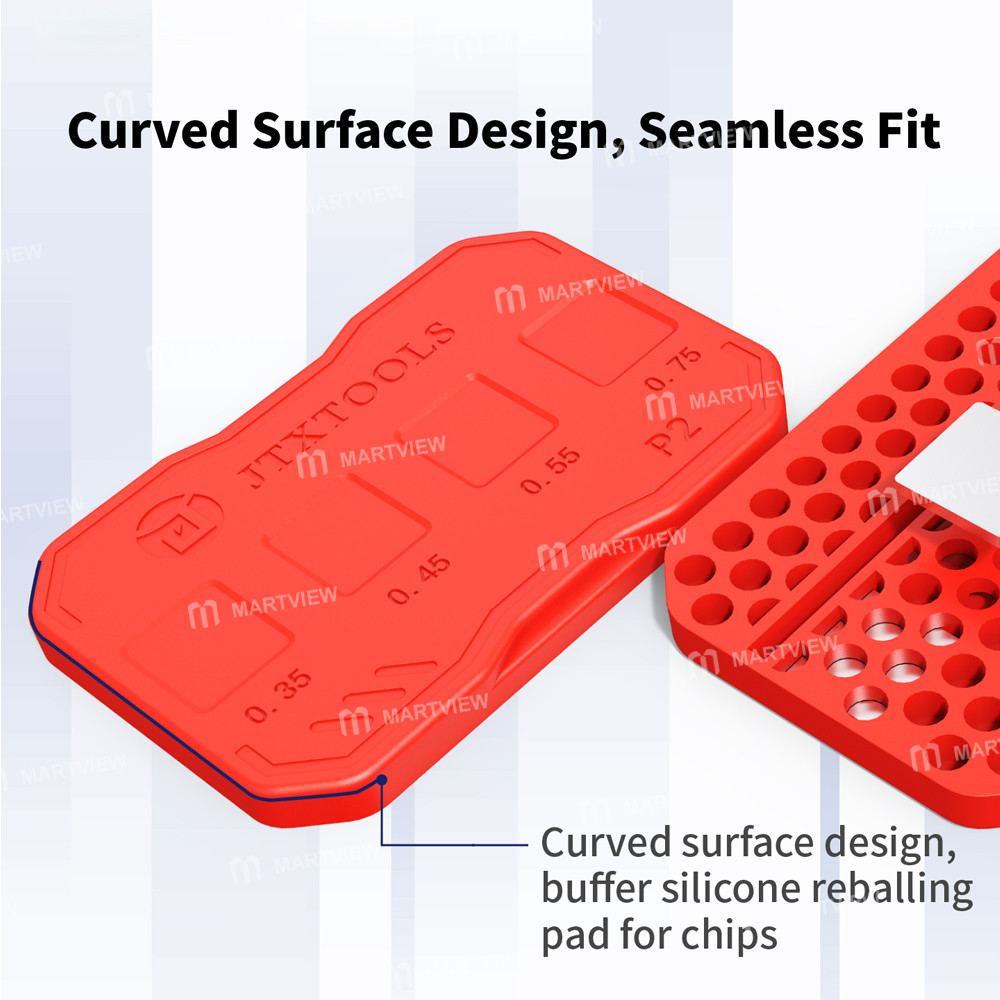 jtx p2-multiple-sizes-high-temperature-resistant-solder-paste-silicone-pad-for-cpu-ic-repair-6