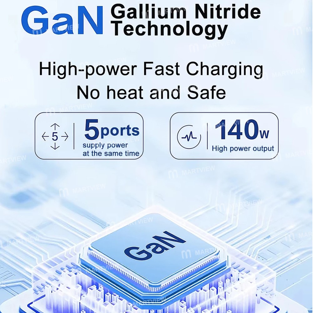 wlx h13-140w-gan-fast-charging-socket-with-pd100w-charging-wireless-charging-4ac-socket-3