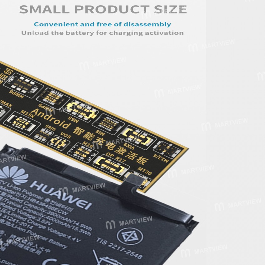 Android Disassembly-free Battery Charging Activation Detection Board Suitable for Samsung Huawei Xia